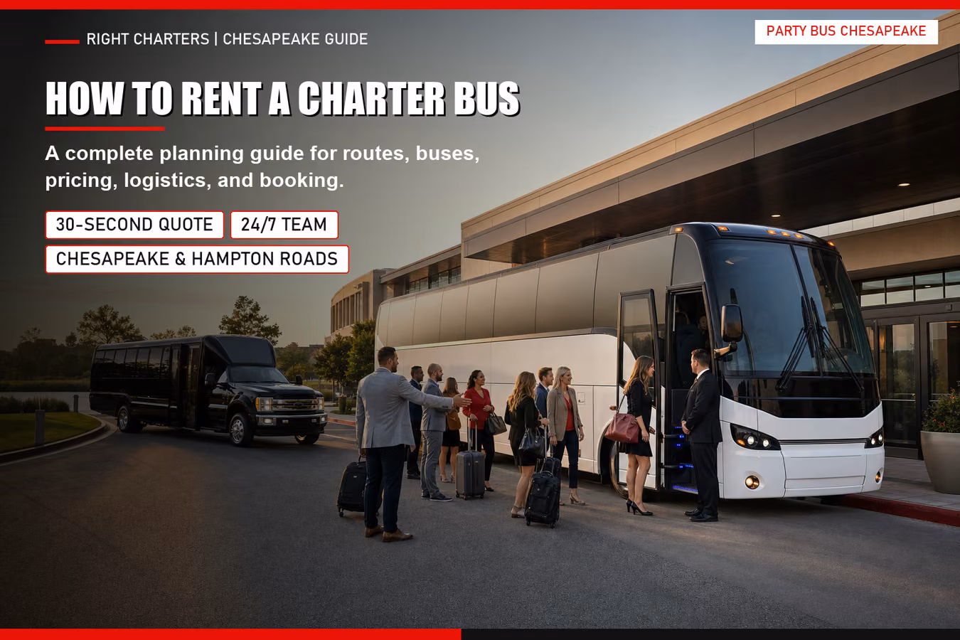 Step-by-step guide to renting a charter bus