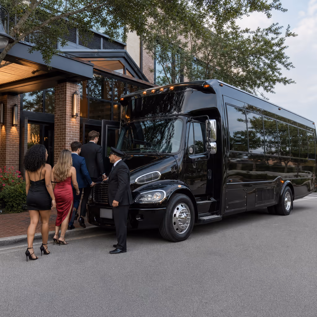 Chesapeake bachelor and bachelorette party bus rental photo 8