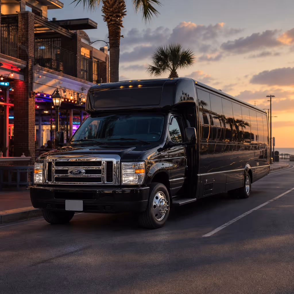 Chesapeake bachelor and bachelorette party bus rental photo 5
