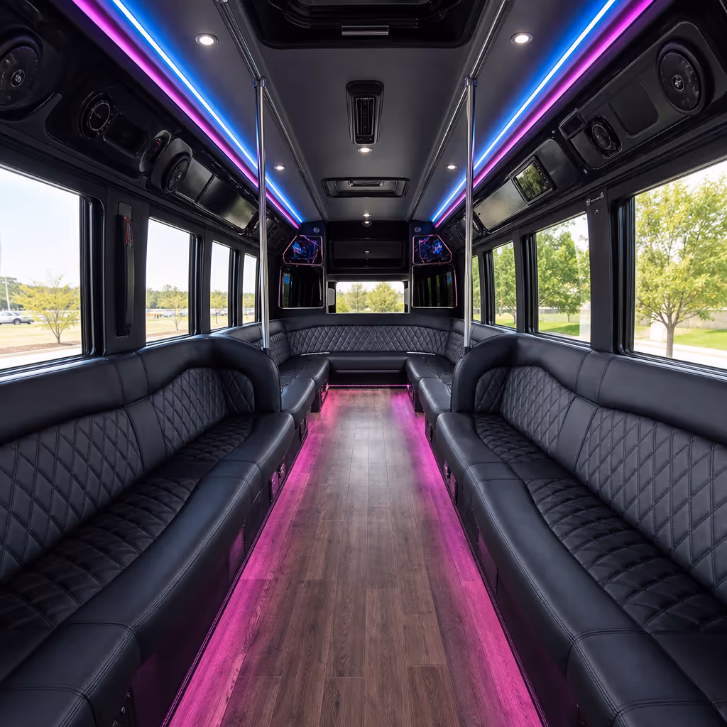 Chesapeake bachelor and bachelorette party bus rental photo 9