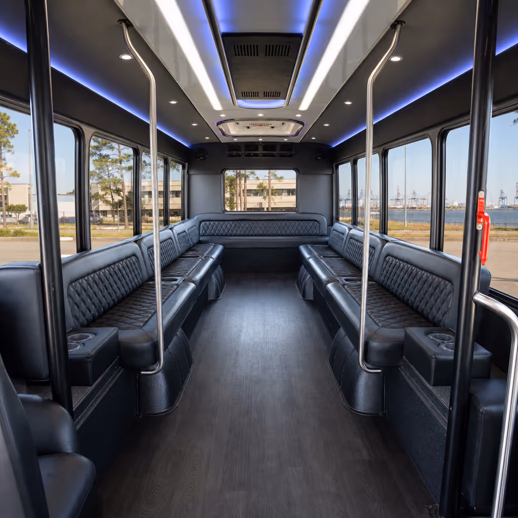 Chesapeake bachelor and bachelorette party bus rental photo 7