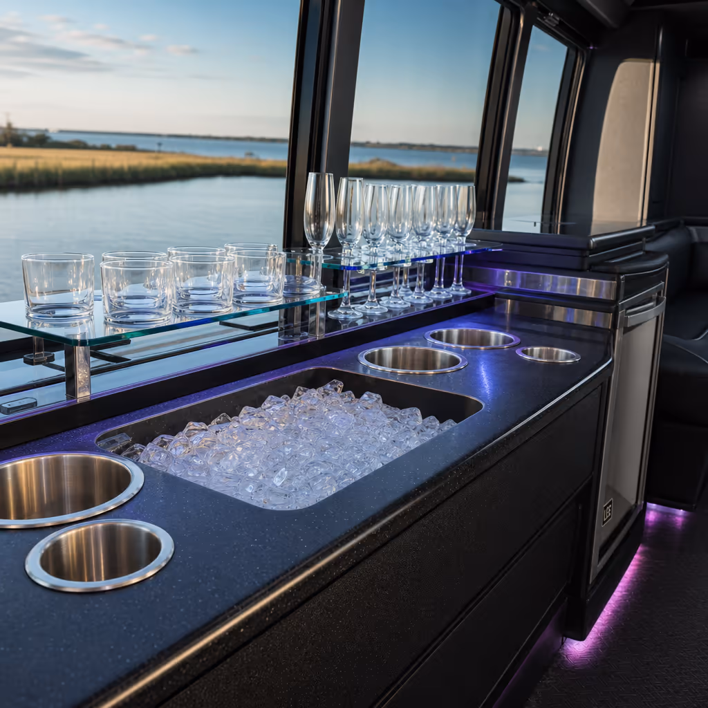 Chesapeake bachelor and bachelorette party bus rental photo 6