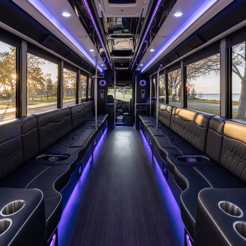 Chesapeake birthday party bus rental photo 5