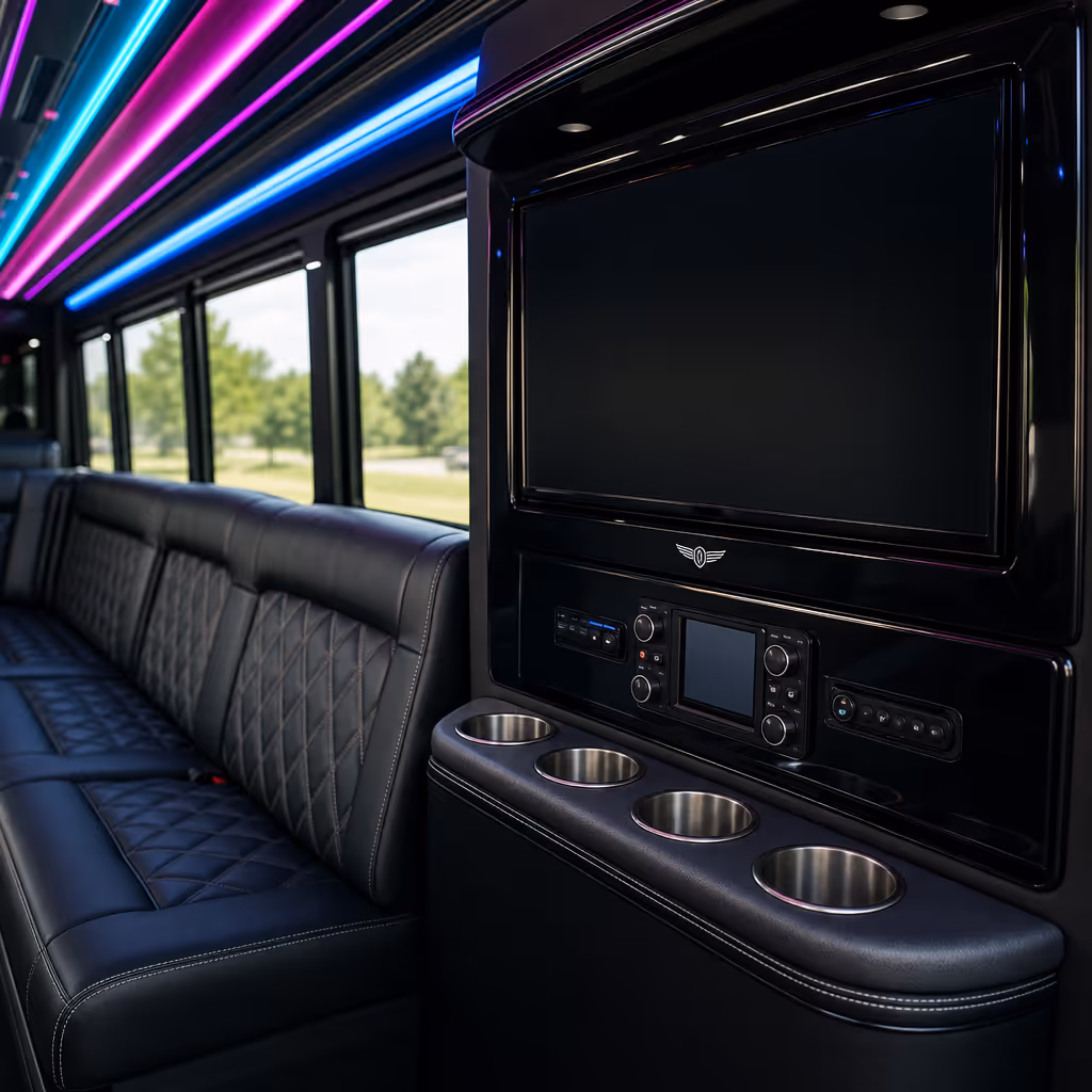 Chesapeake birthday party bus rental photo 7