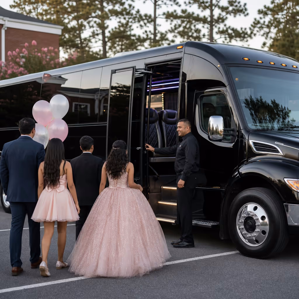 Chesapeake birthday party bus rental photo 6