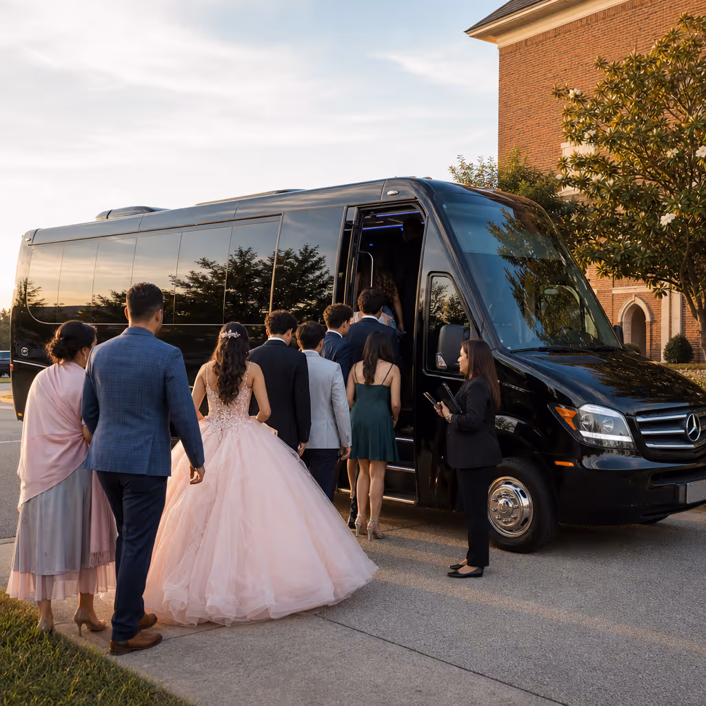 Chesapeake birthday party bus rental photo 3
