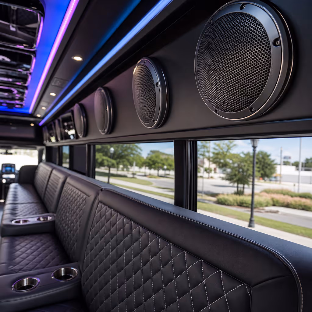 Chesapeake concert party bus rental photo 4
