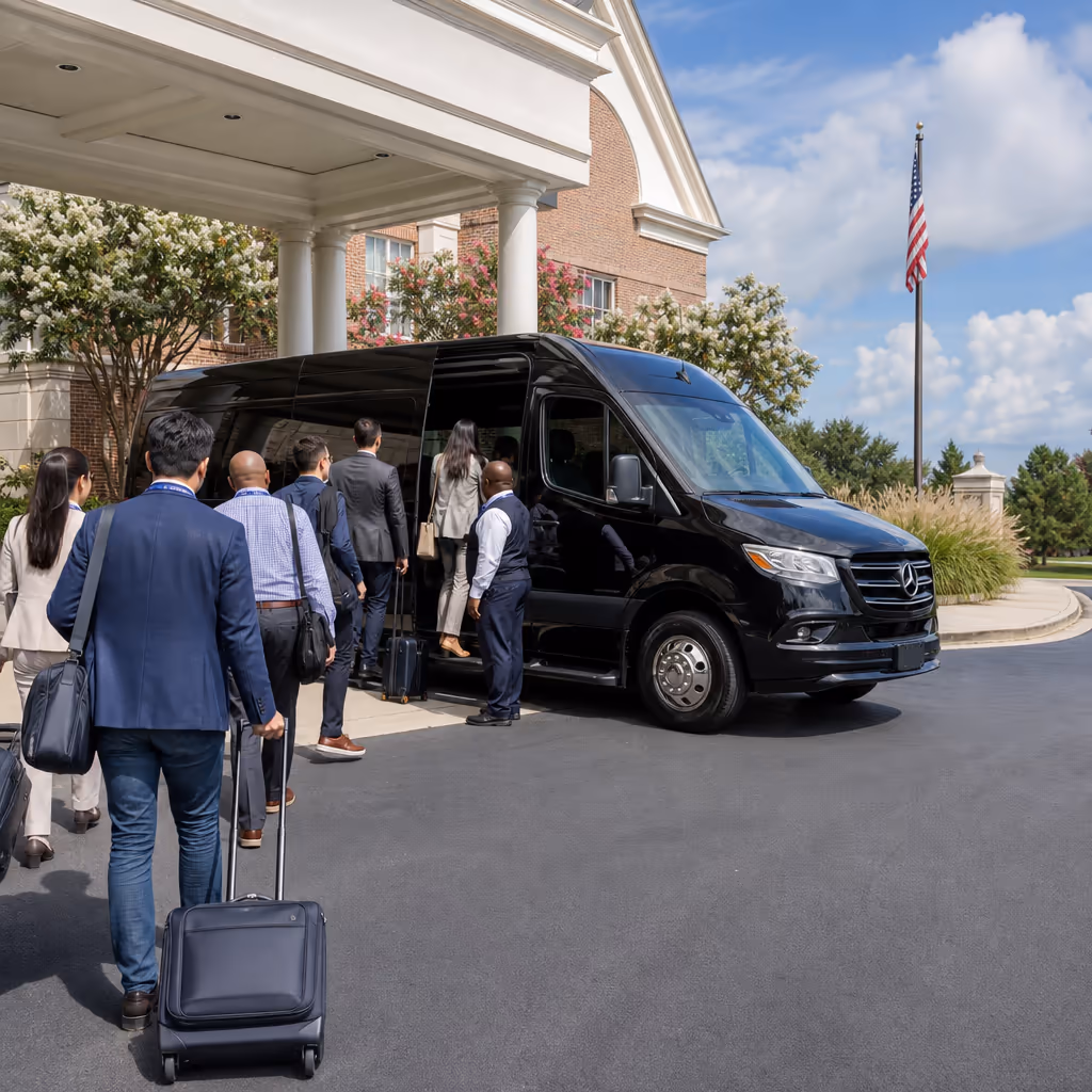 Chesapeake corporate event transportation photo 2