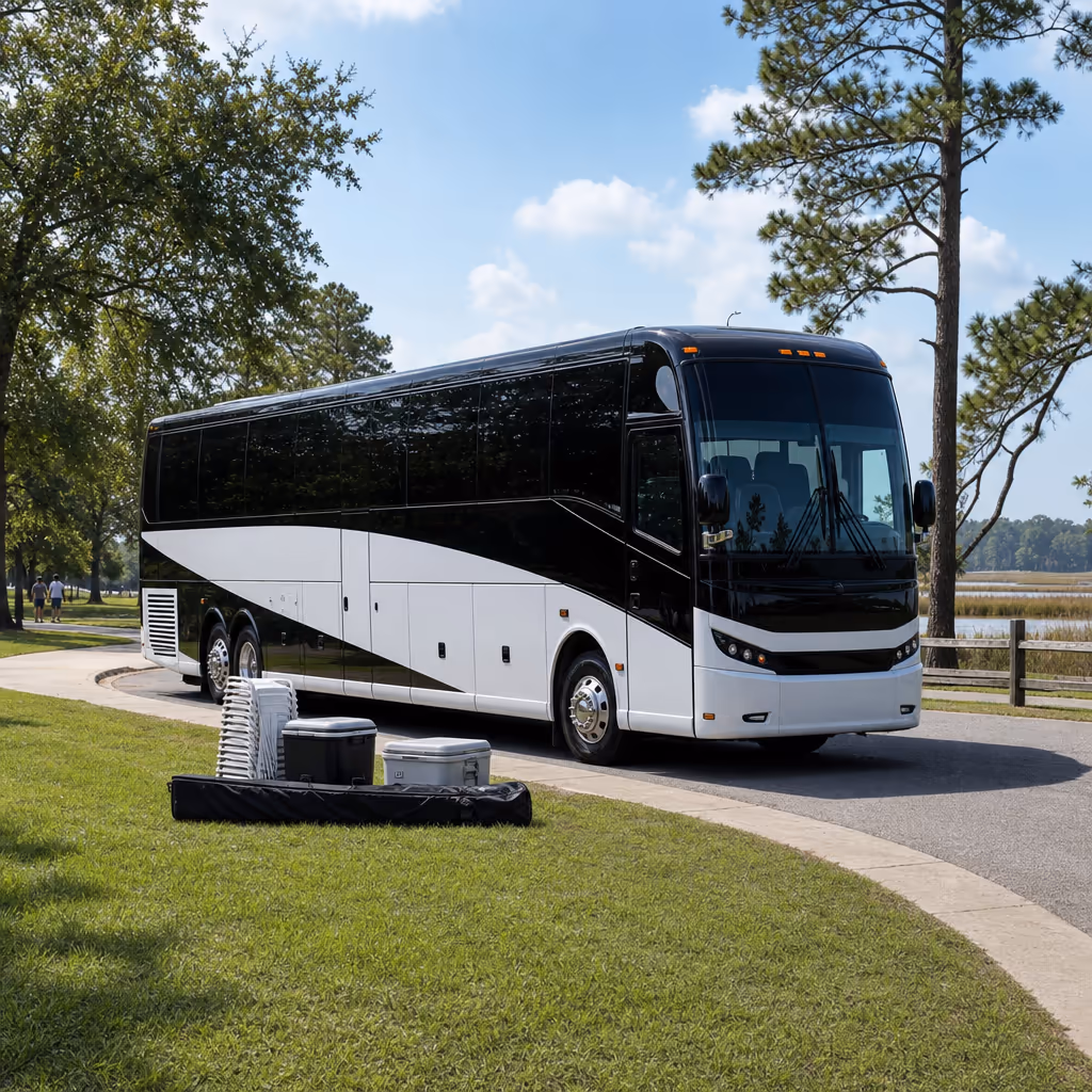 Chesapeake private event party bus rental photo 8