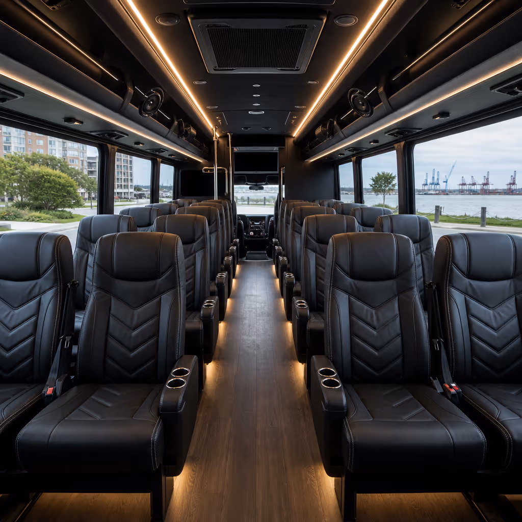 Chesapeake private event party bus rental photo 6