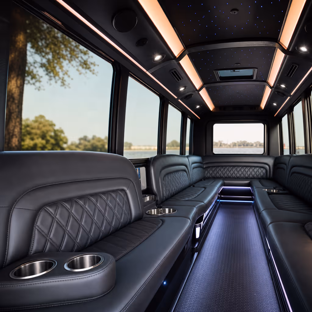Chesapeake prom party bus rental photo 4
