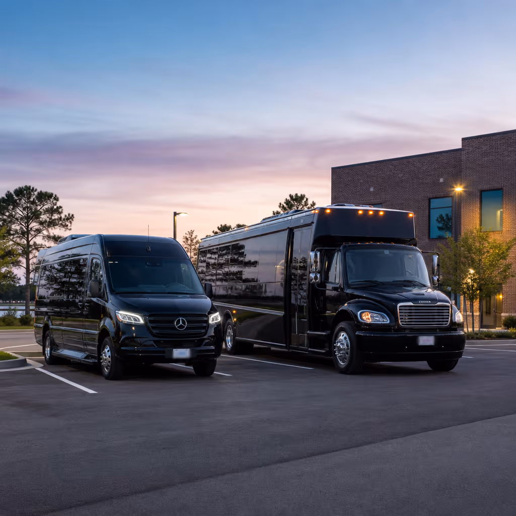 Chesapeake prom party bus rental photo 8