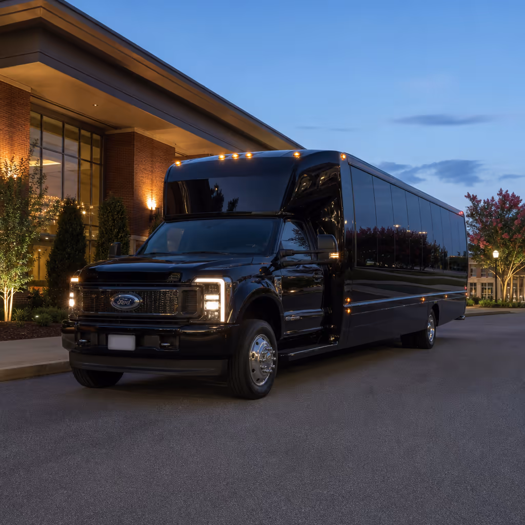 Chesapeake prom party bus rental photo 5