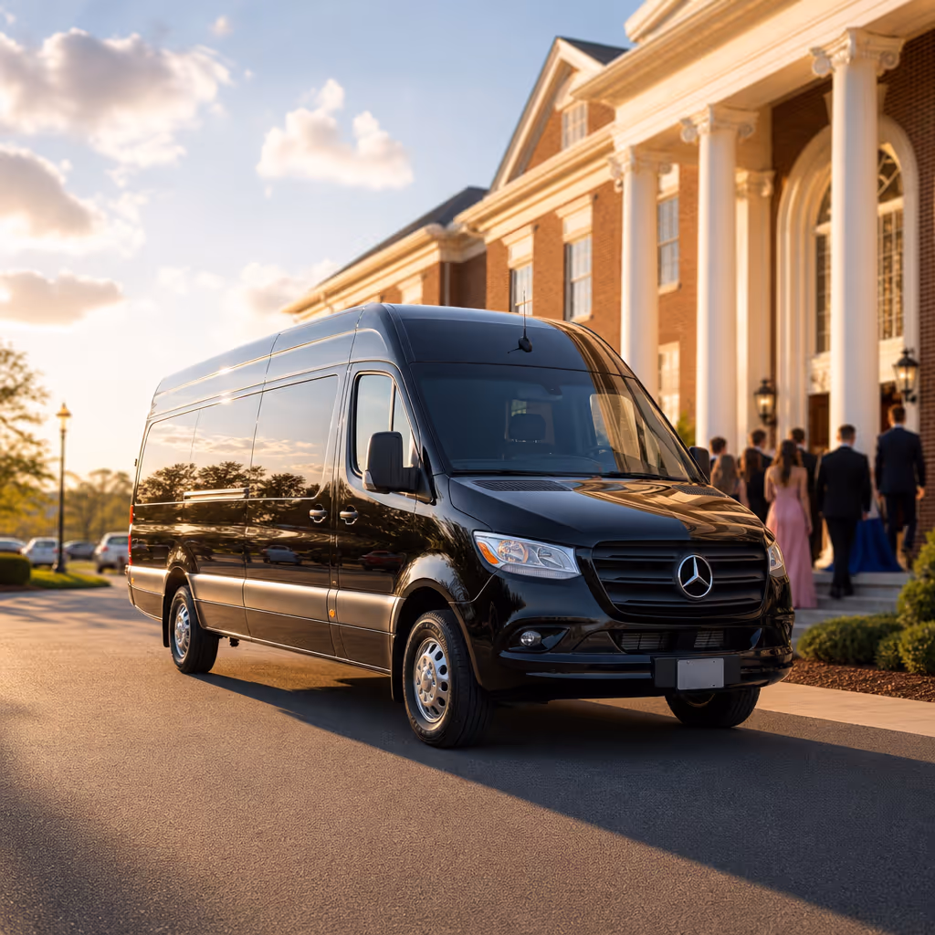 Chesapeake prom party bus rental photo 2