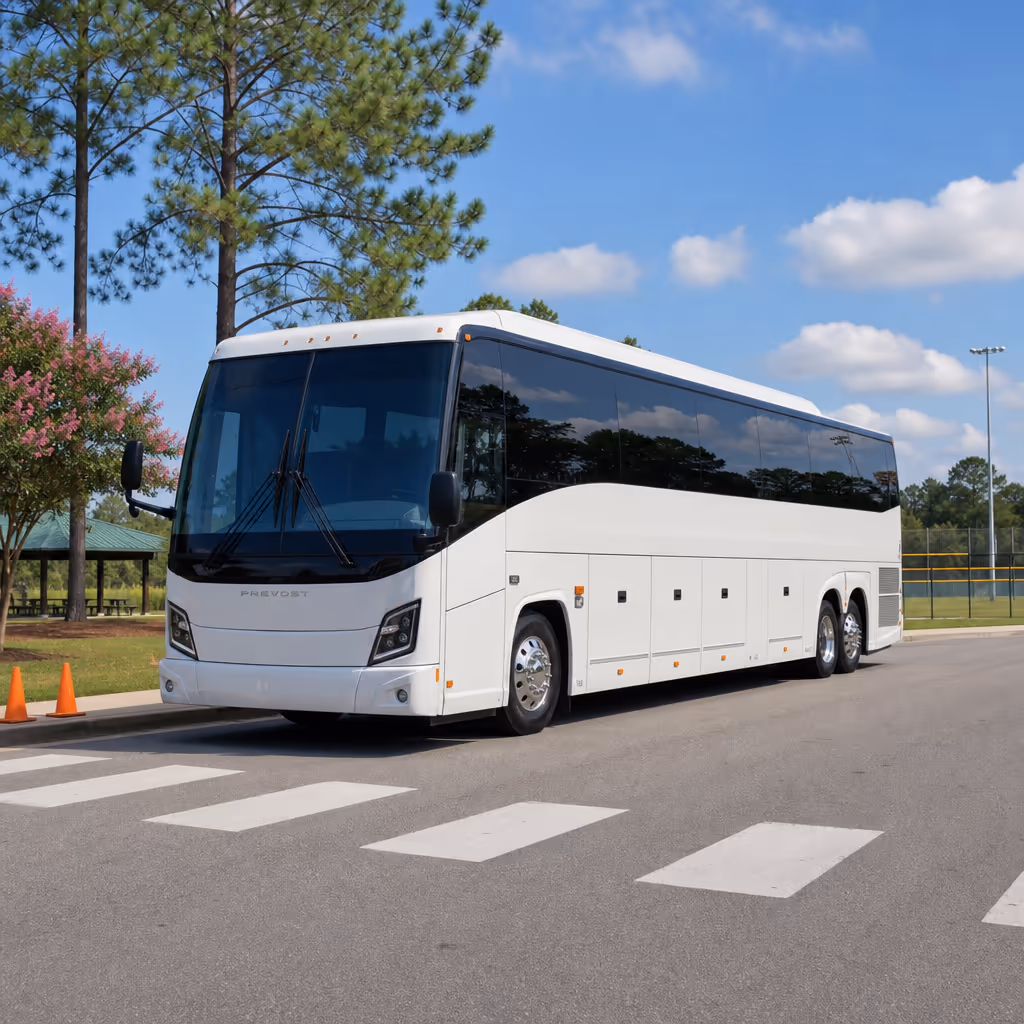 Chesapeake school event bus rental photo 7