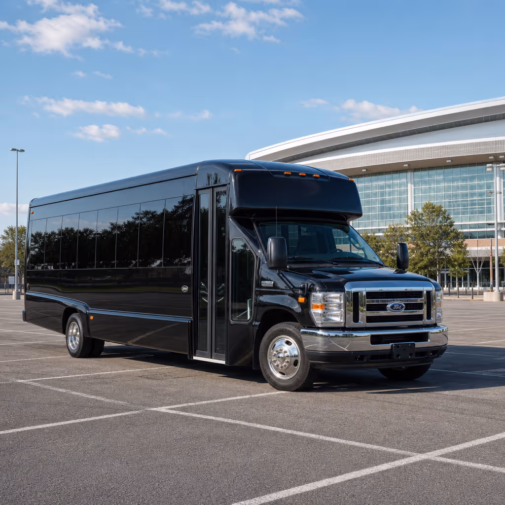 Chesapeake sporting event party bus rental photo 5
