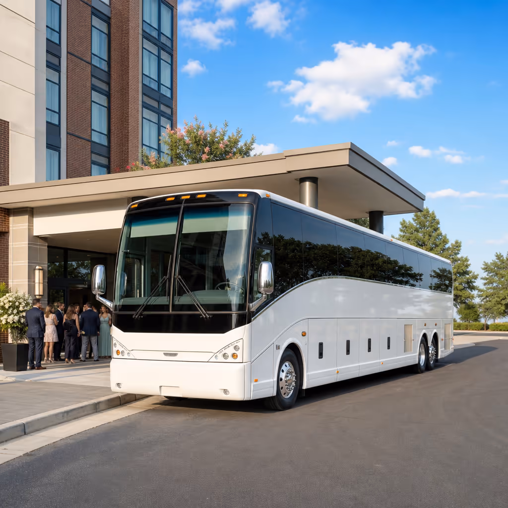 Chesapeake wedding transportation photo 5