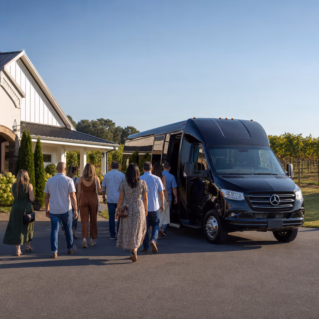 Chesapeake winery tour and pub crawl transportation photo 1