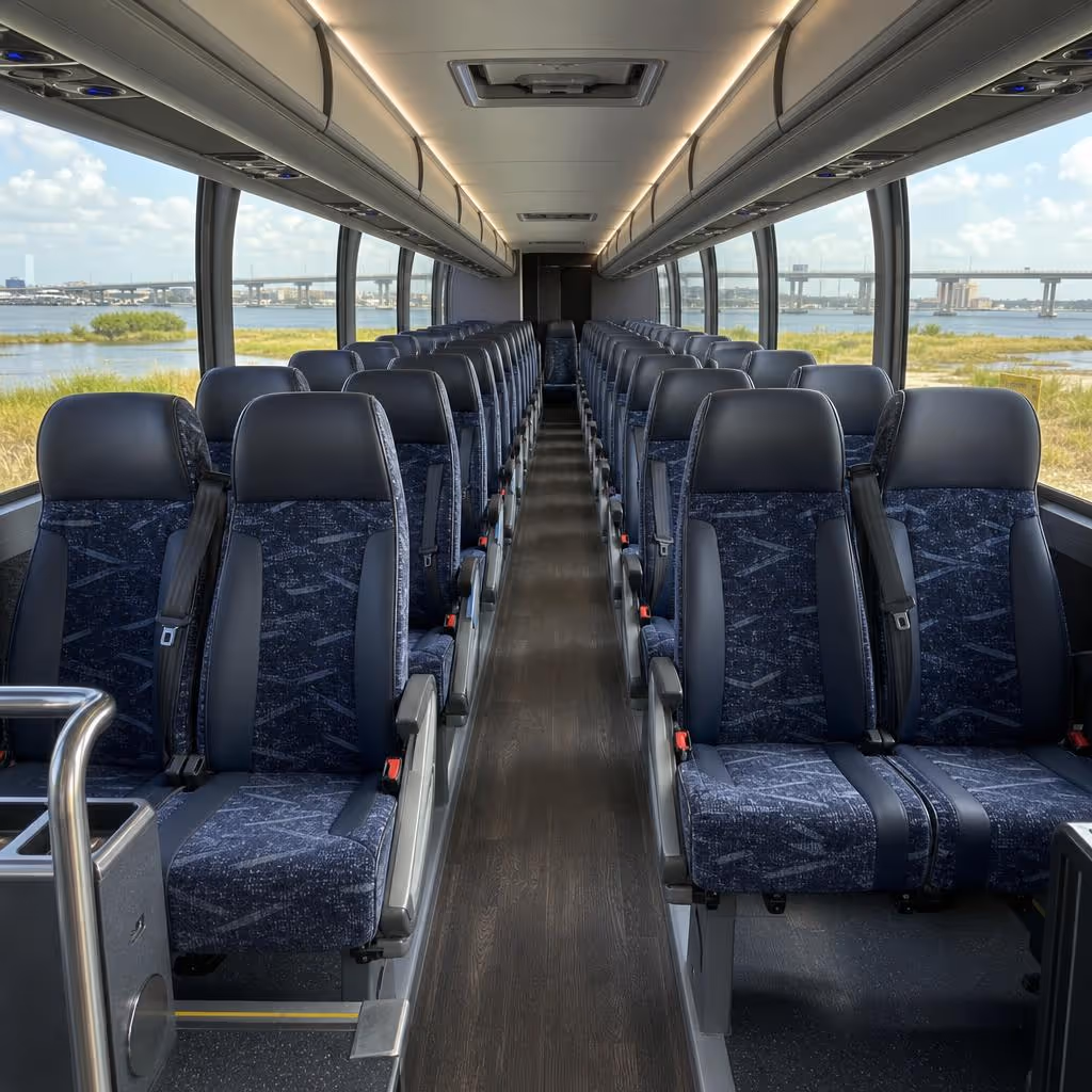Charter Bus Seats
