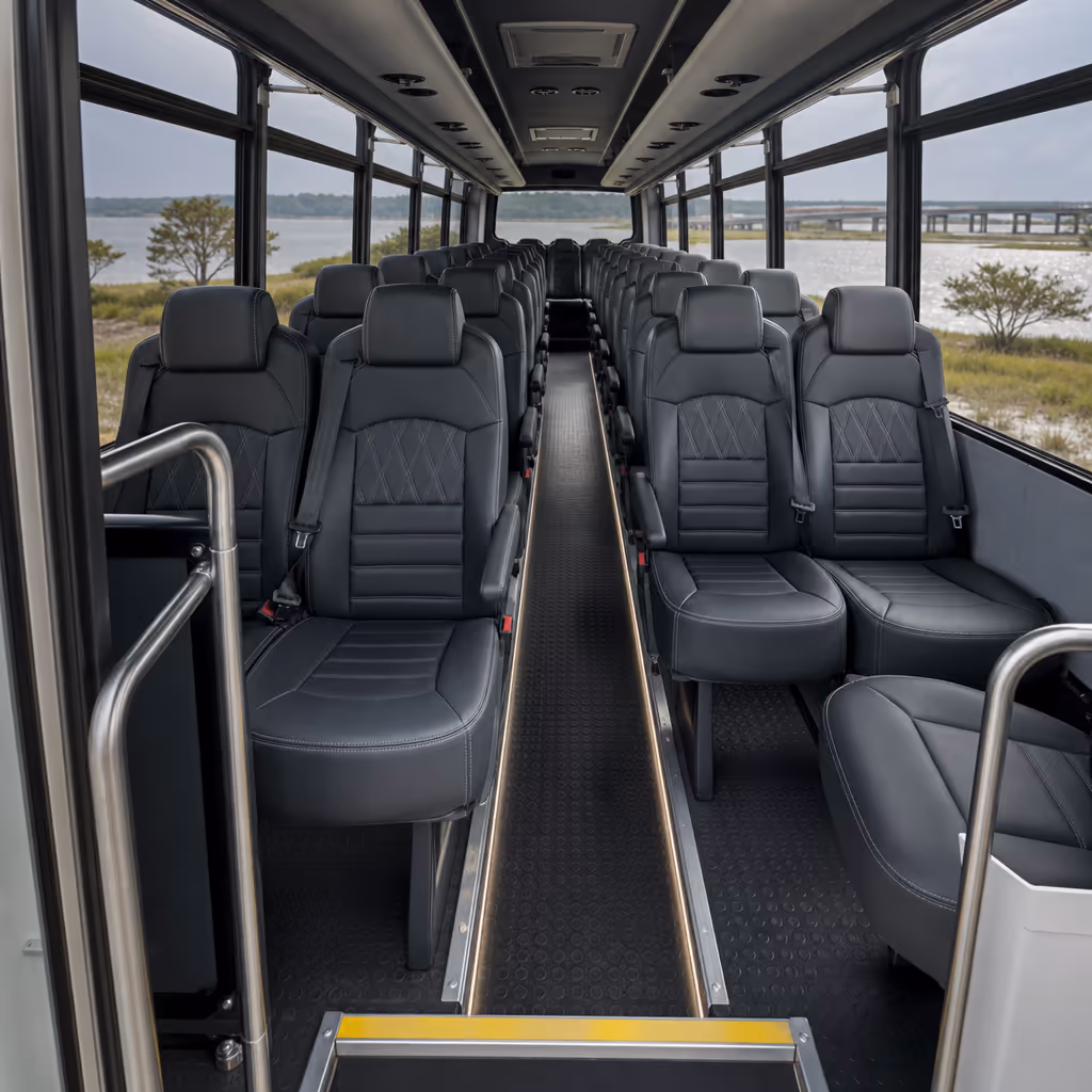 minibus interior