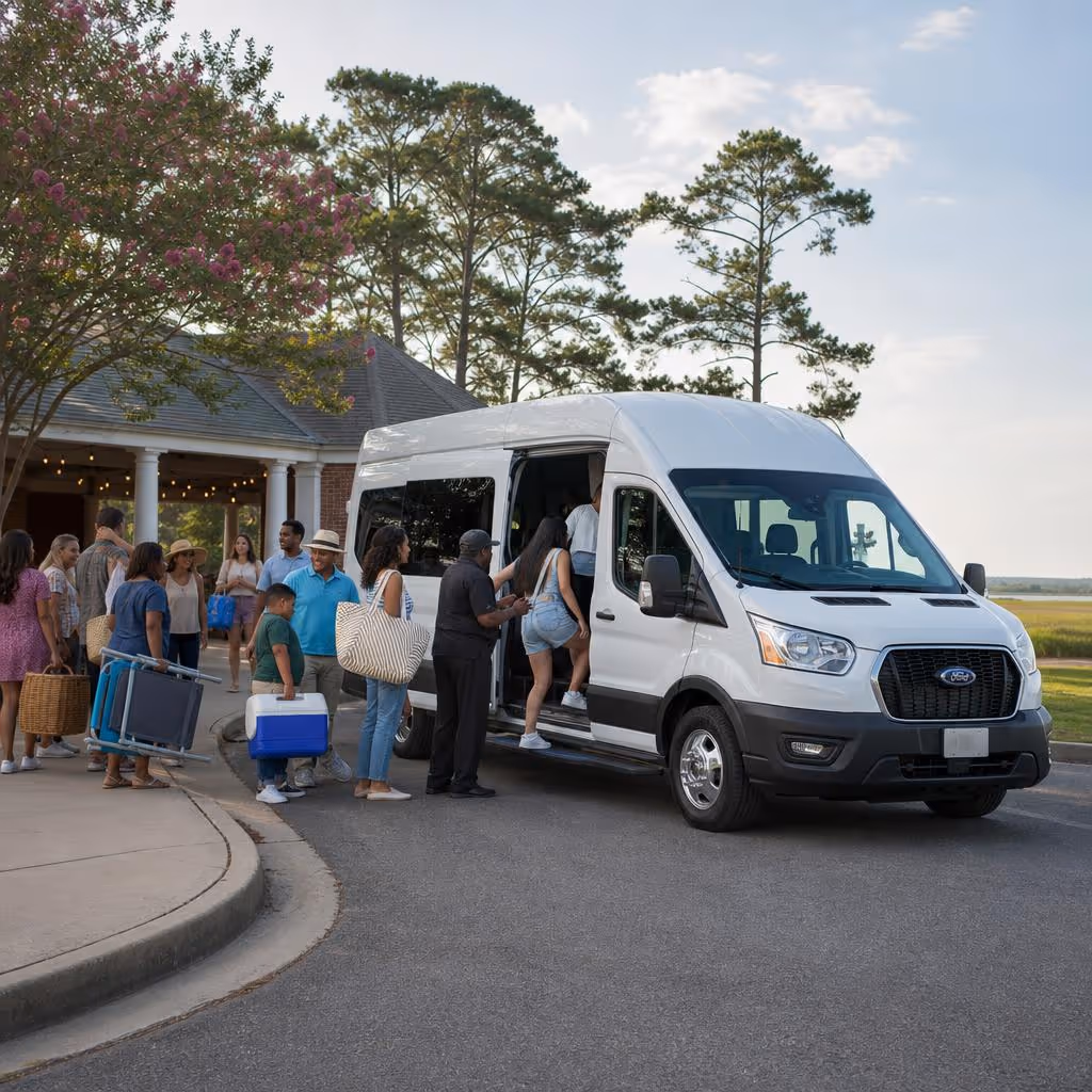Private event transportation
